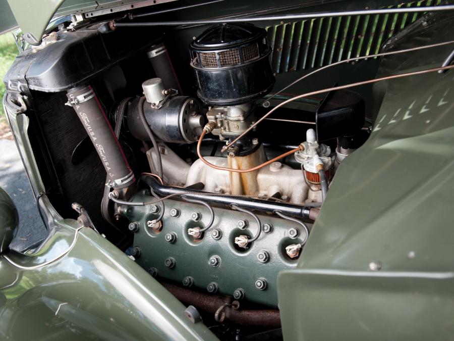  Ford V8 Deluxe 3-Window Coupe 1936 года  (фото 6 из 10)